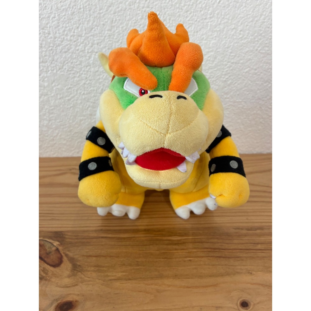Super Mario Bros Nintendo All Star Little Buddy 10" Bowser Plush Figure